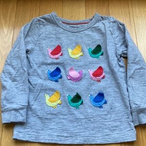 Mini Boden bird tee shirt
